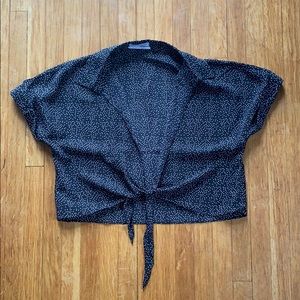 Urban outfitters front tied top